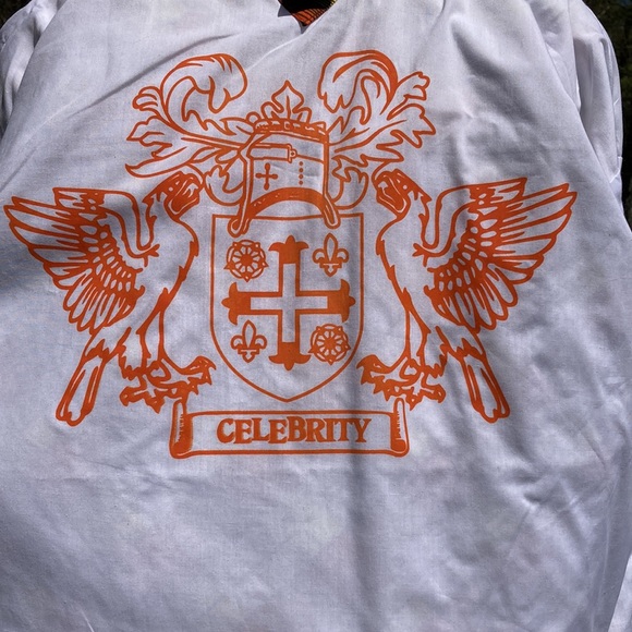 Celebrity by Design funky plaid all cotton lined logo jacket size L - Picture 9 of 9